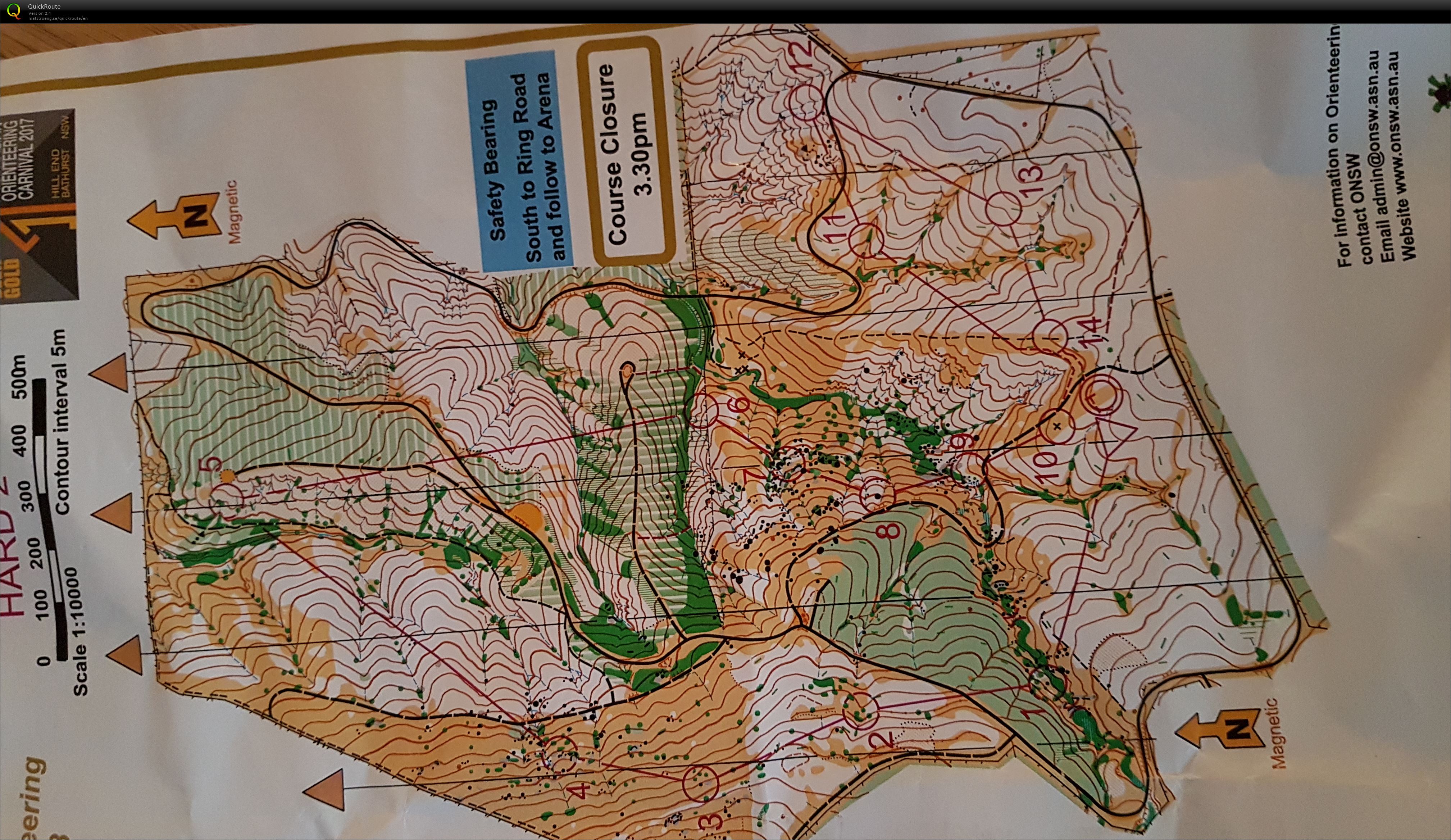 Public race- schools relay- senior boys course (28.09.2017)