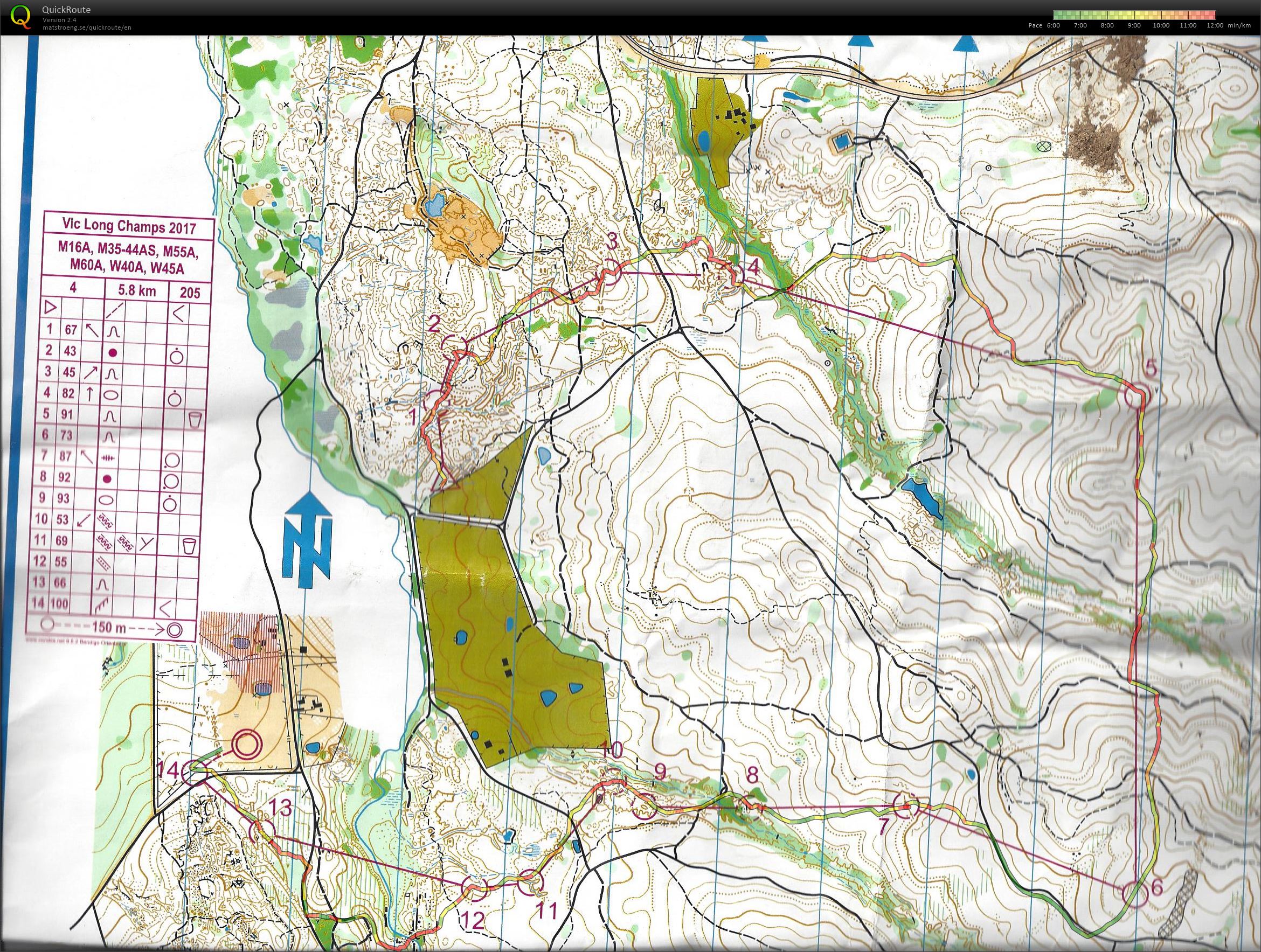 Vic Long Champs M60 (17/09/2017)