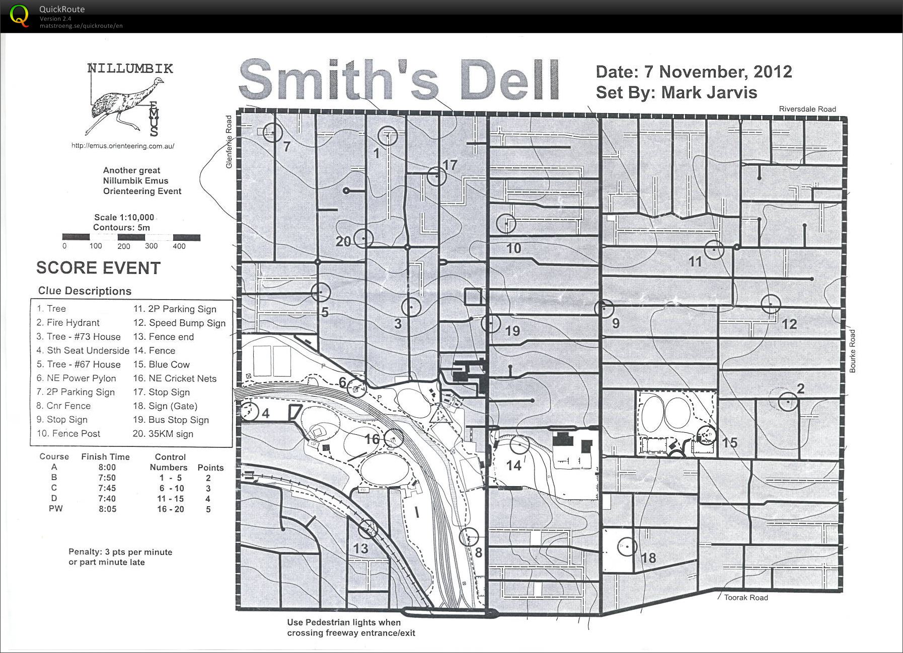 2012-13 Eastern Summer Series Event 3 (07/11/2012)