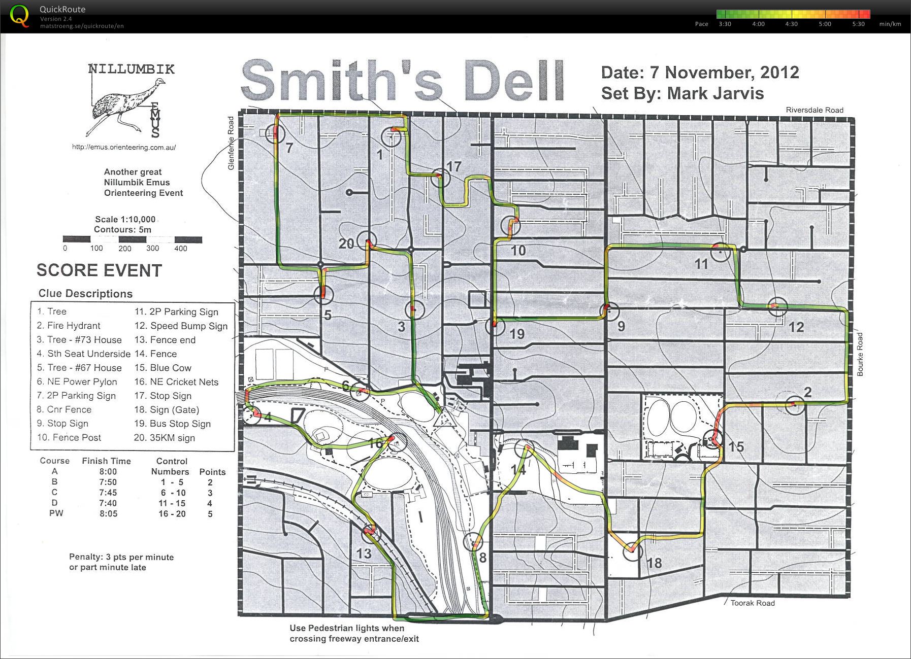 2012-13 Eastern Summer Series Event 3 (07/11/2012)