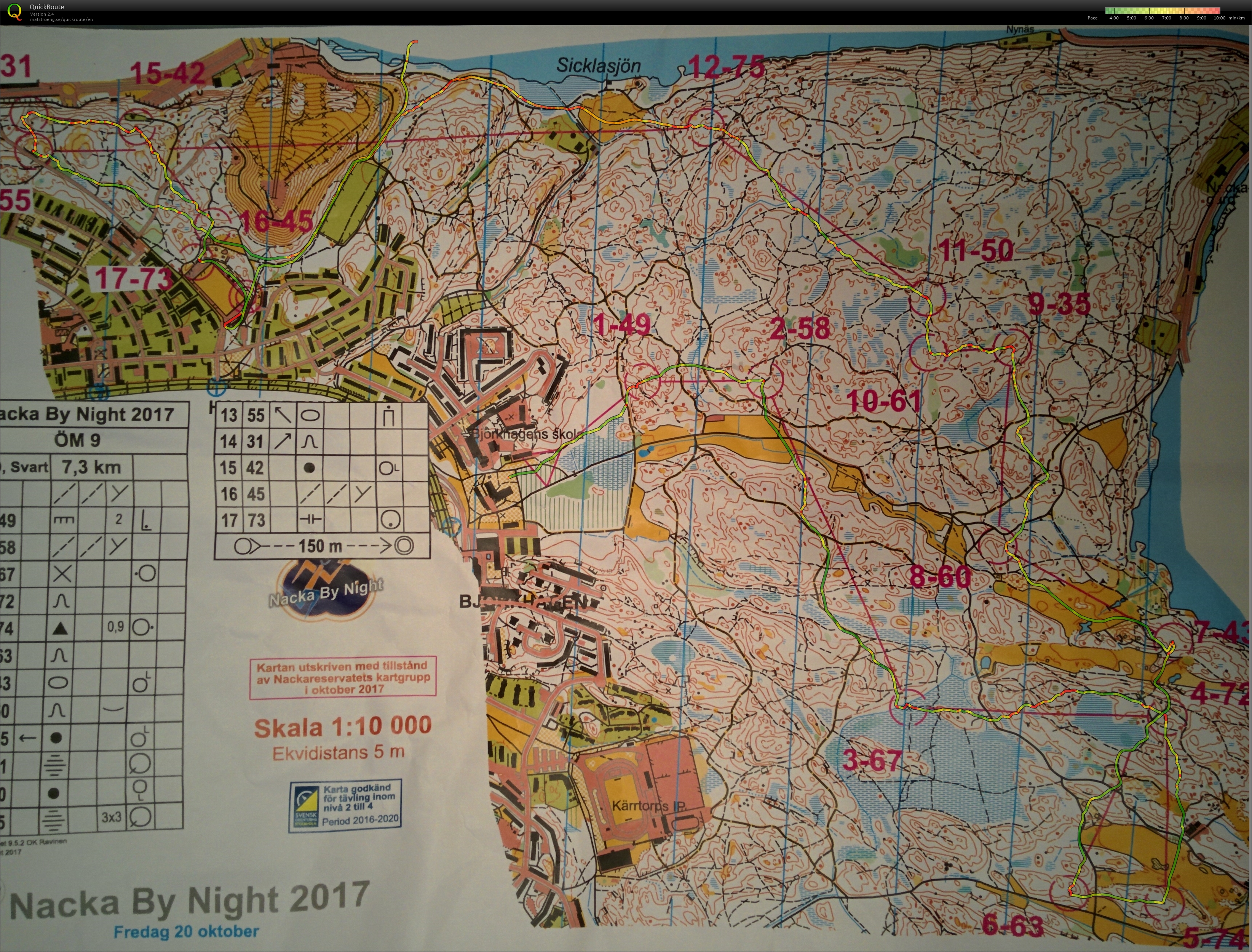 Nacka by Night (21/10/2017)