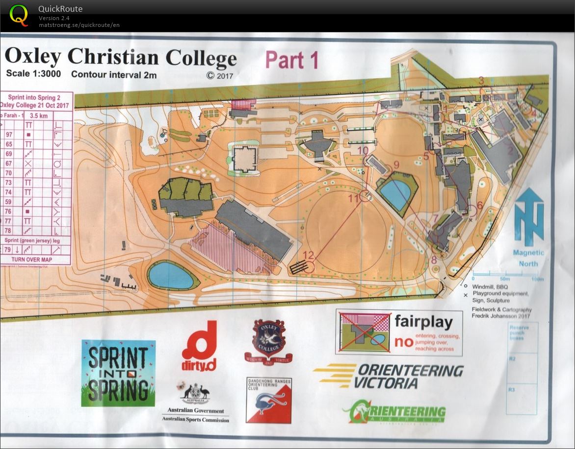 2017 Sprint into Spring 2 Map 1 of 2 (21-10-2017)