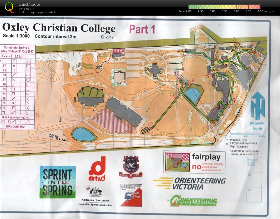 2017 Sprint into Spring 2 Map 1 of 2 (21-10-2017)
