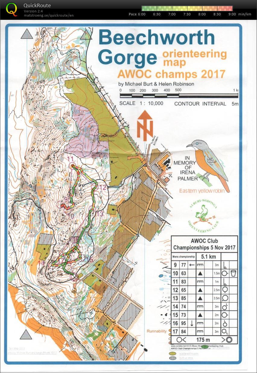 2017 AWOC Championships Map 2 (05.11.2017)