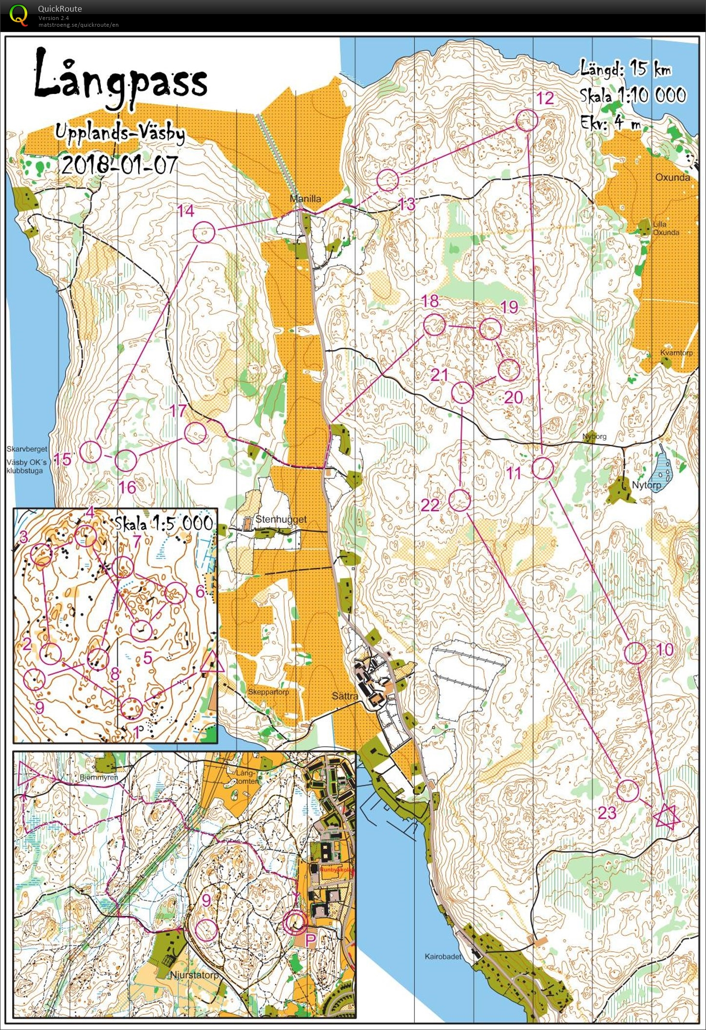 Sunday Långpass (2018-01-07)