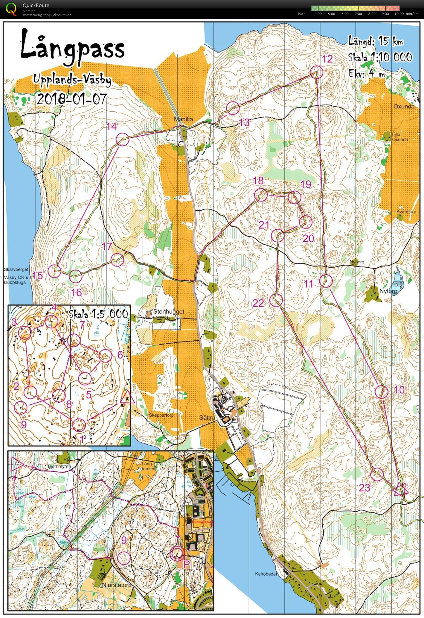 Sunday Långpass (2018-01-07)