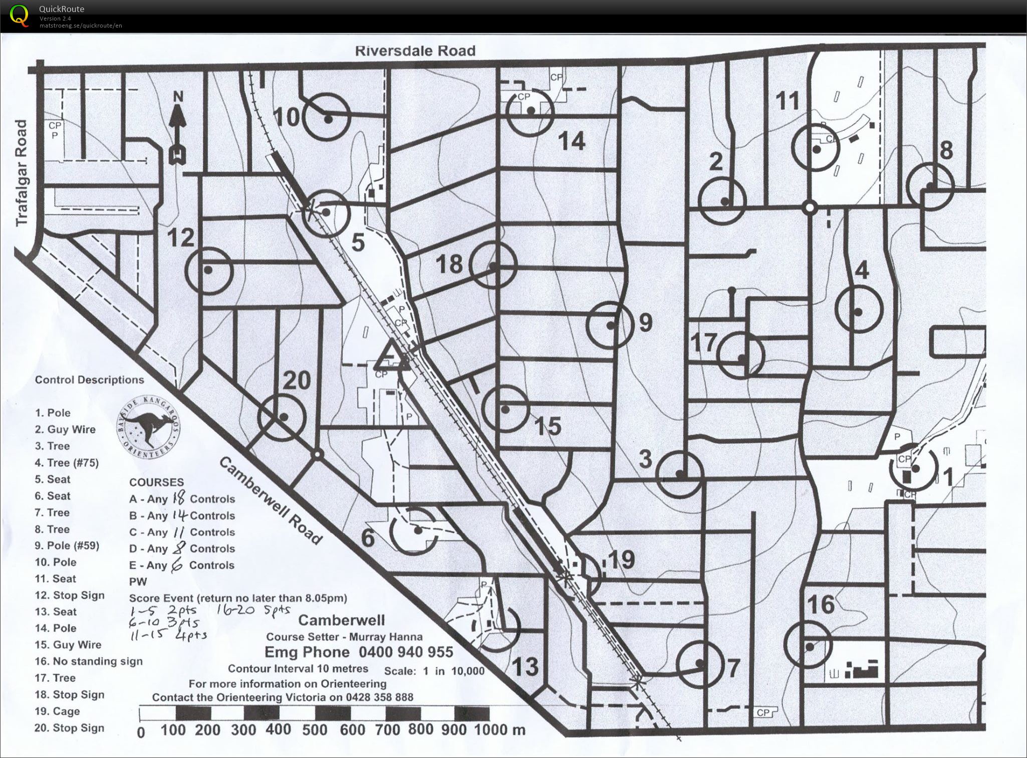 2017/18 Eastern Summer Series Event 14 (2018-01-17)