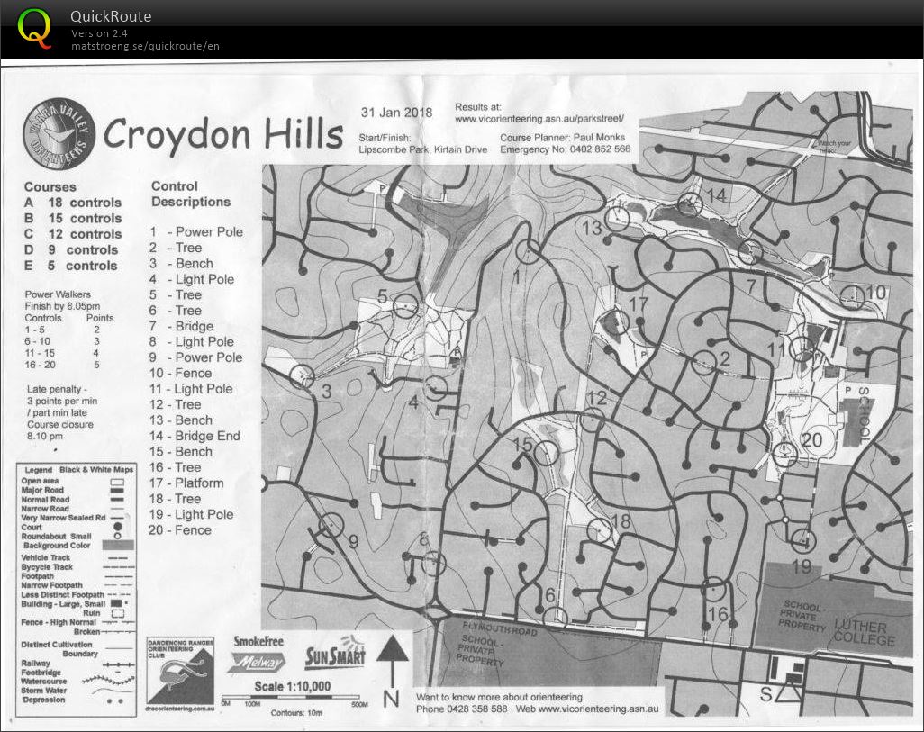 2017/18 Eastern Summer Series Event 16 (31-01-2018)