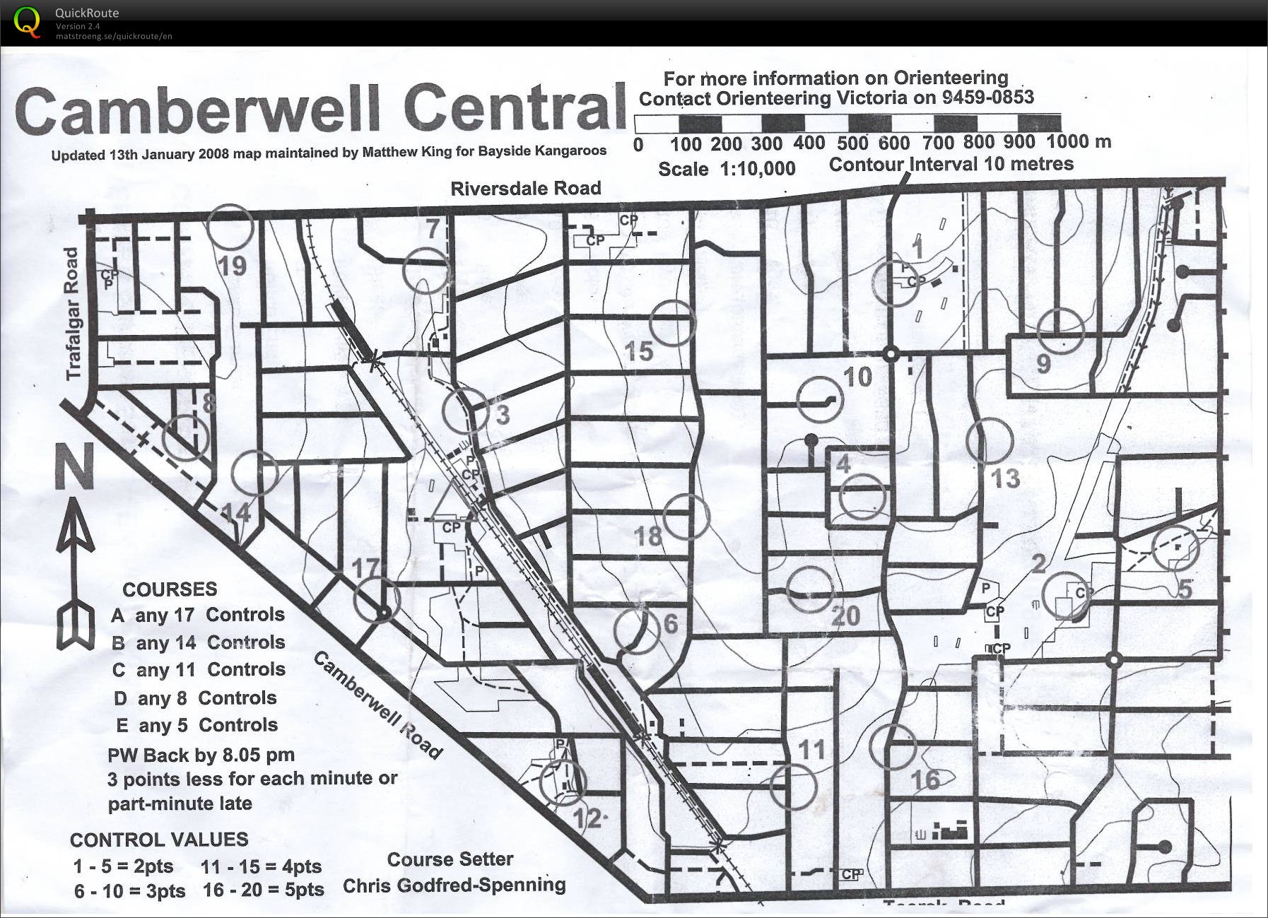 2012-13 Eastern Summer Series Event No. 8 (2012-12-12)