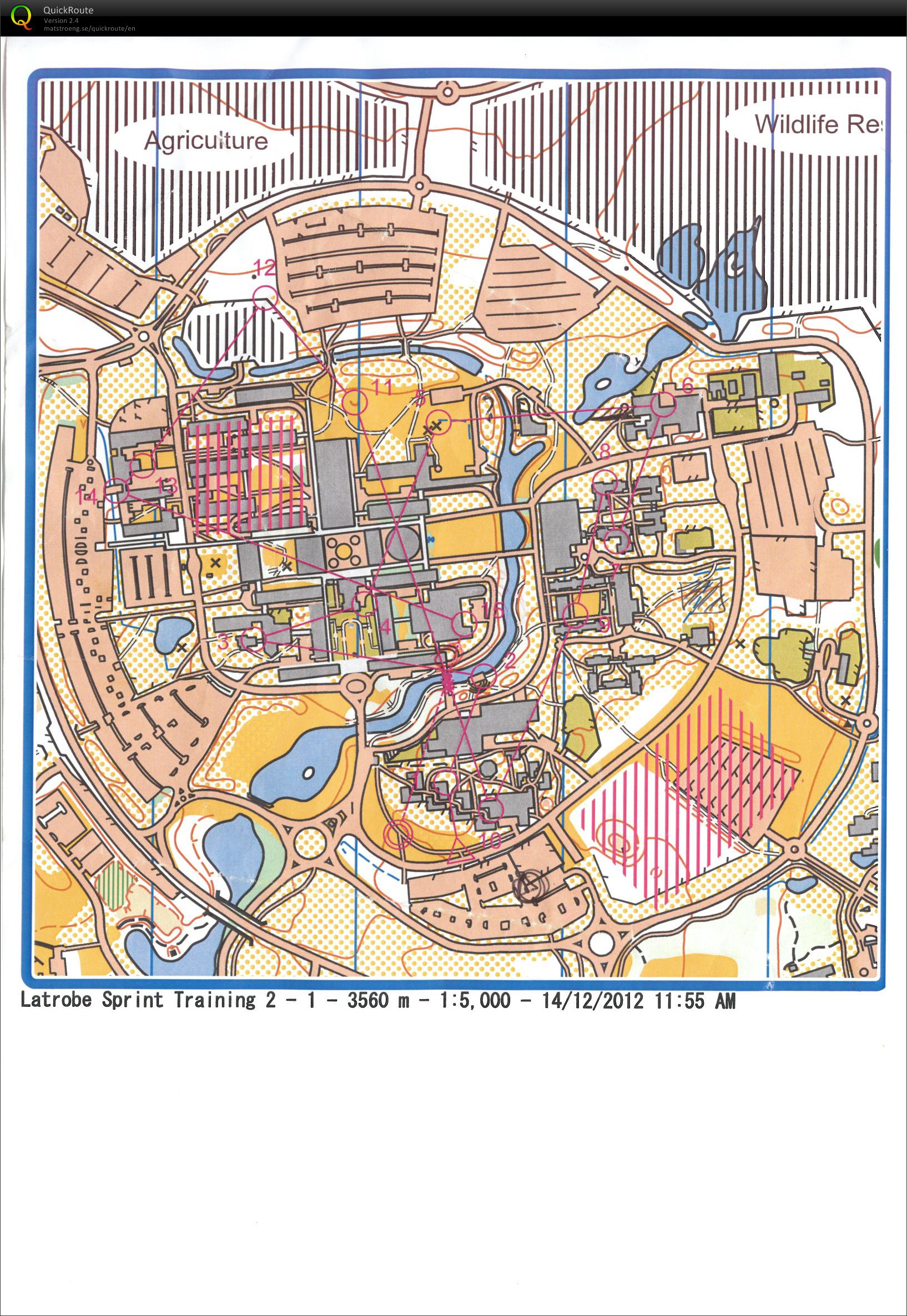 December MFR Sprint Training (15.12.2012)