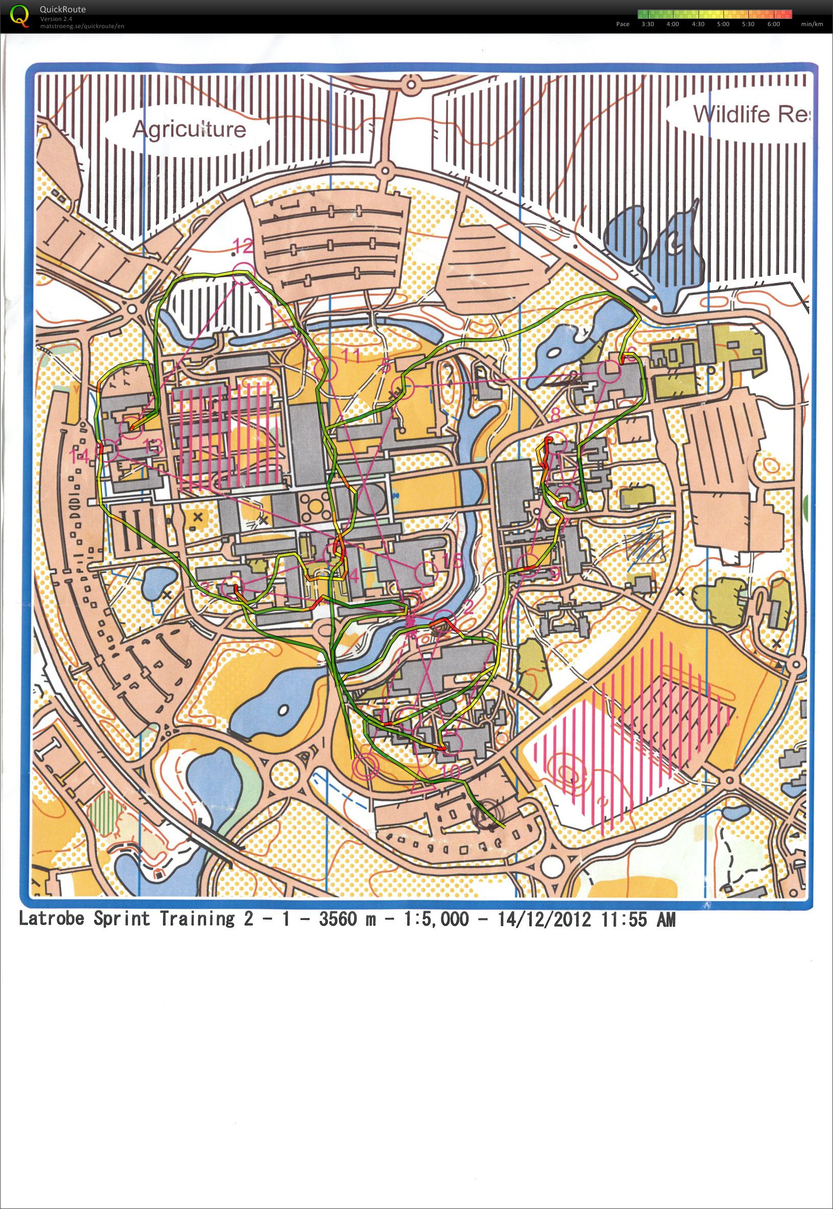 December MFR Sprint Training (15.12.2012)