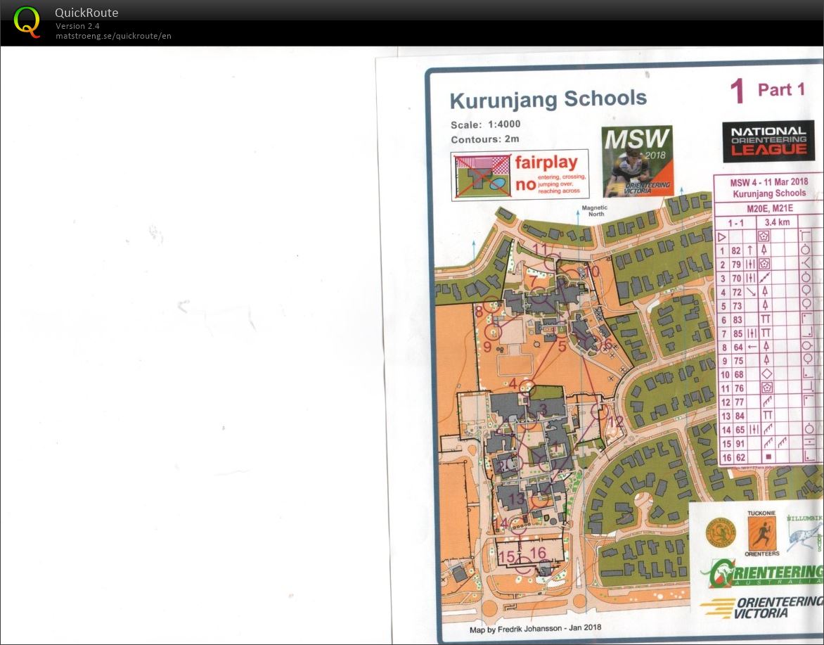 2018 Melbourne Sprint Weekend Race 4 & NOL Map 1 of 2 (2018-03-11)