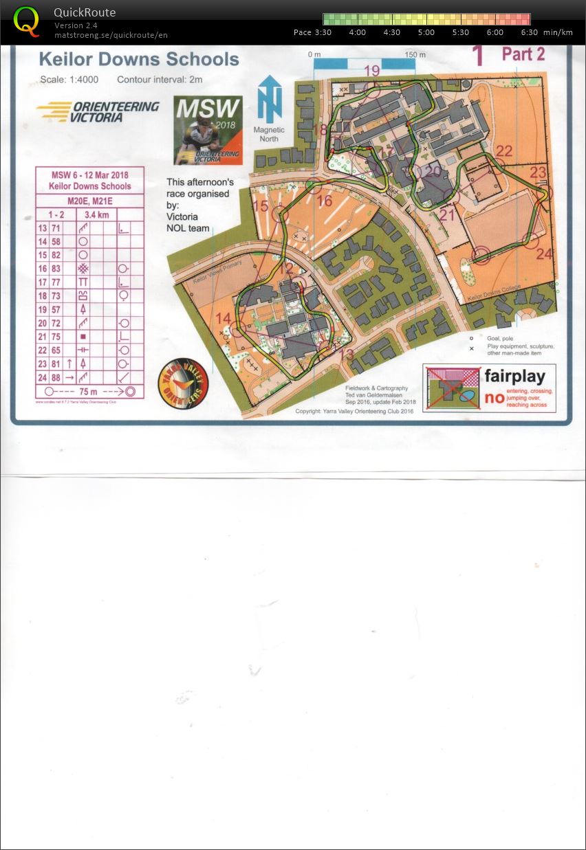 2018 Melbourne Sprint Weekend Race 6 Map 2 (2018-03-12)