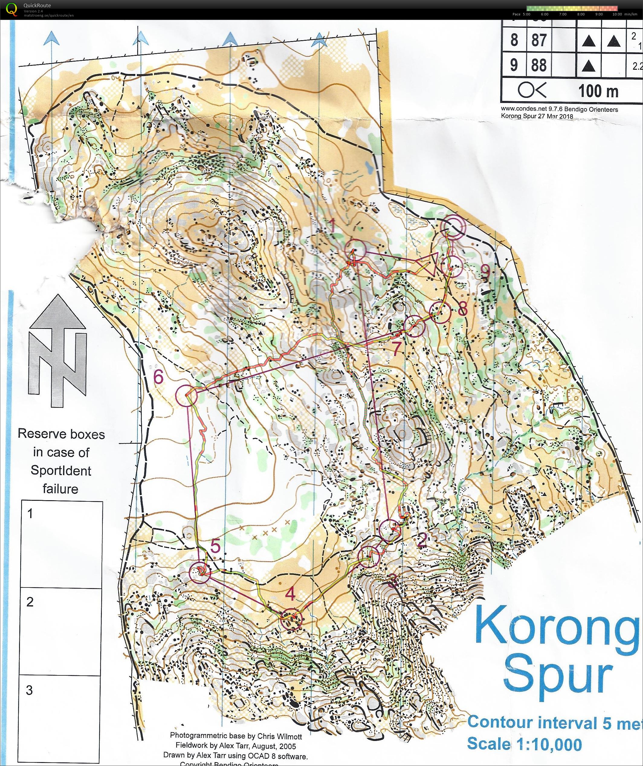 Bendigo Rocks 1 C3 (23.04.2018)