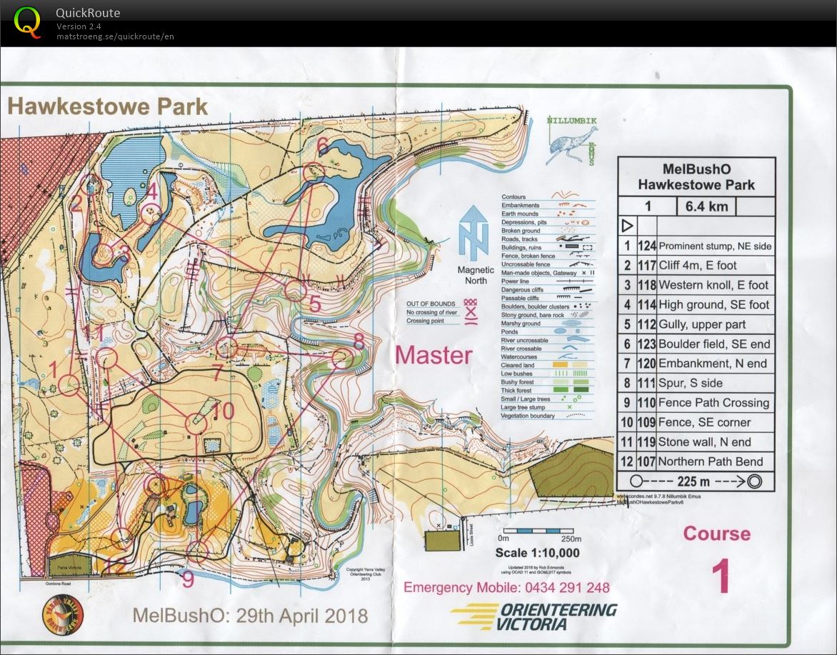 2018 MelBushO #2 (2018-04-29)