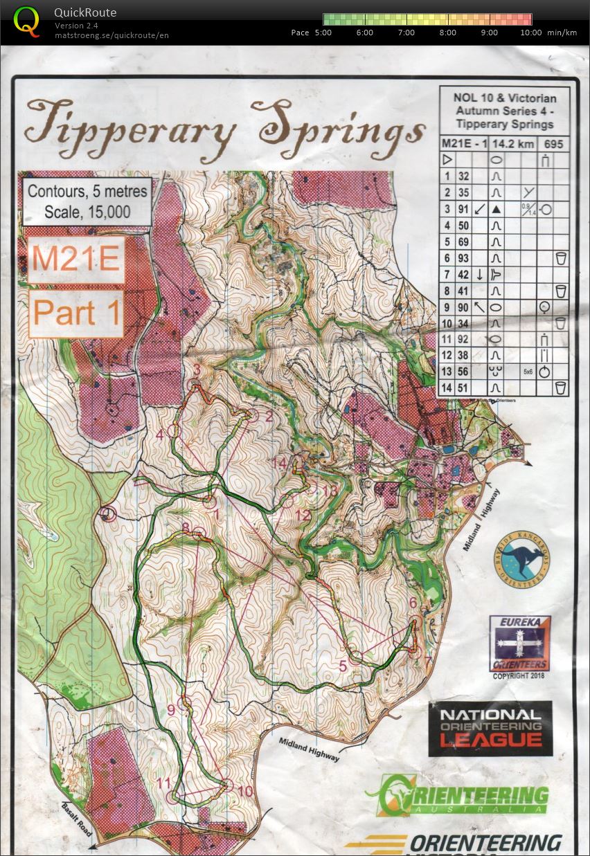 2018 NOL 10 Long Distance WOC Trial (20.05.2018)