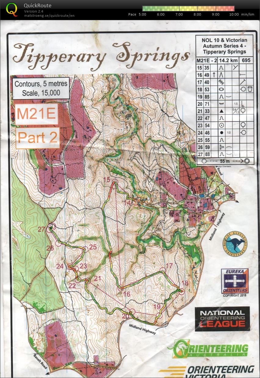 2018 NOL 10 WOC Long Distance Trial Map 2 (20-05-2018)
