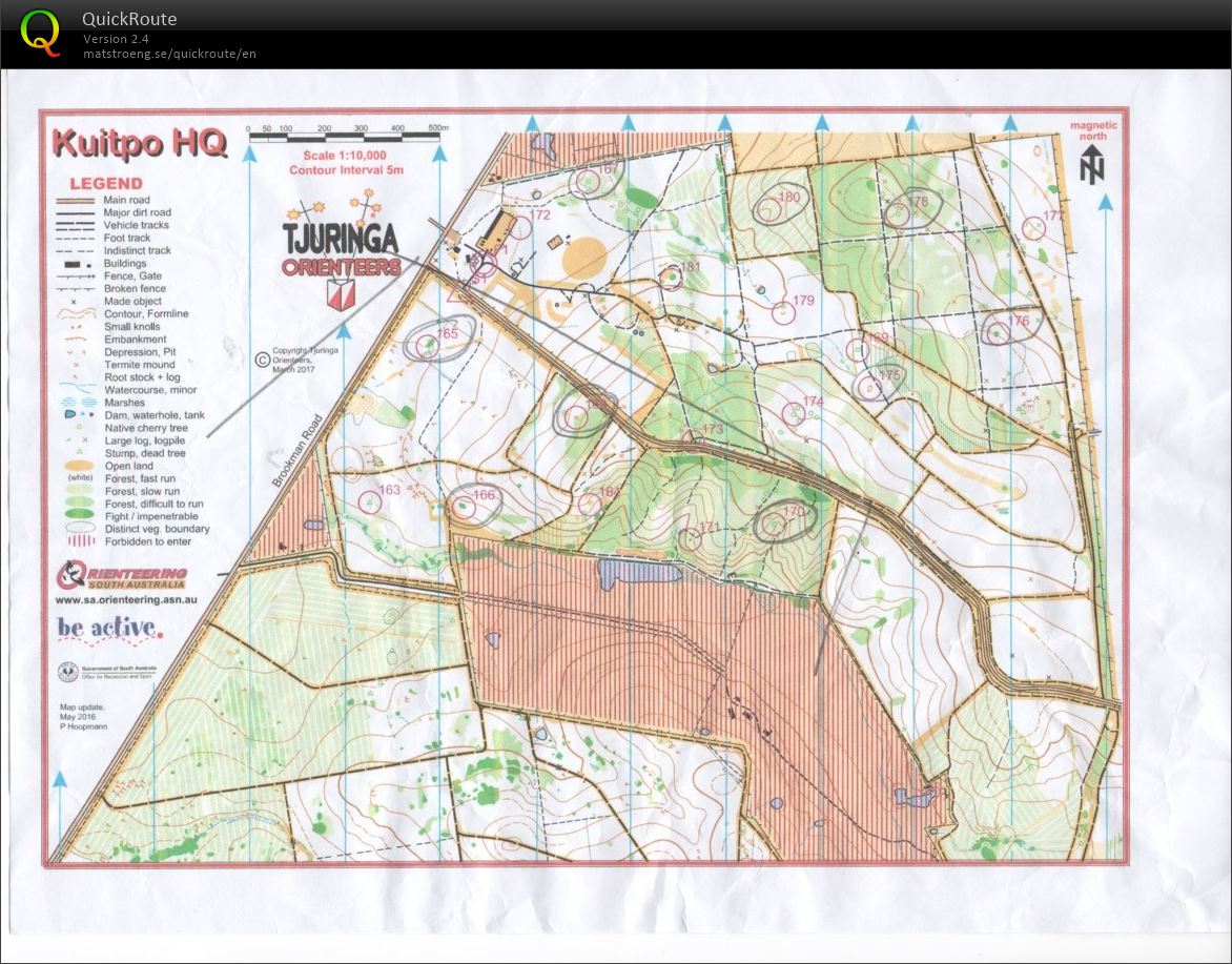 SA Junior Camp - Control placement (10.07.2018)