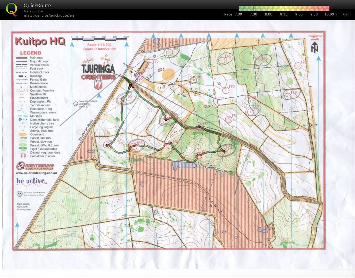 SA Junior Camp - Control placement (10.07.2018)