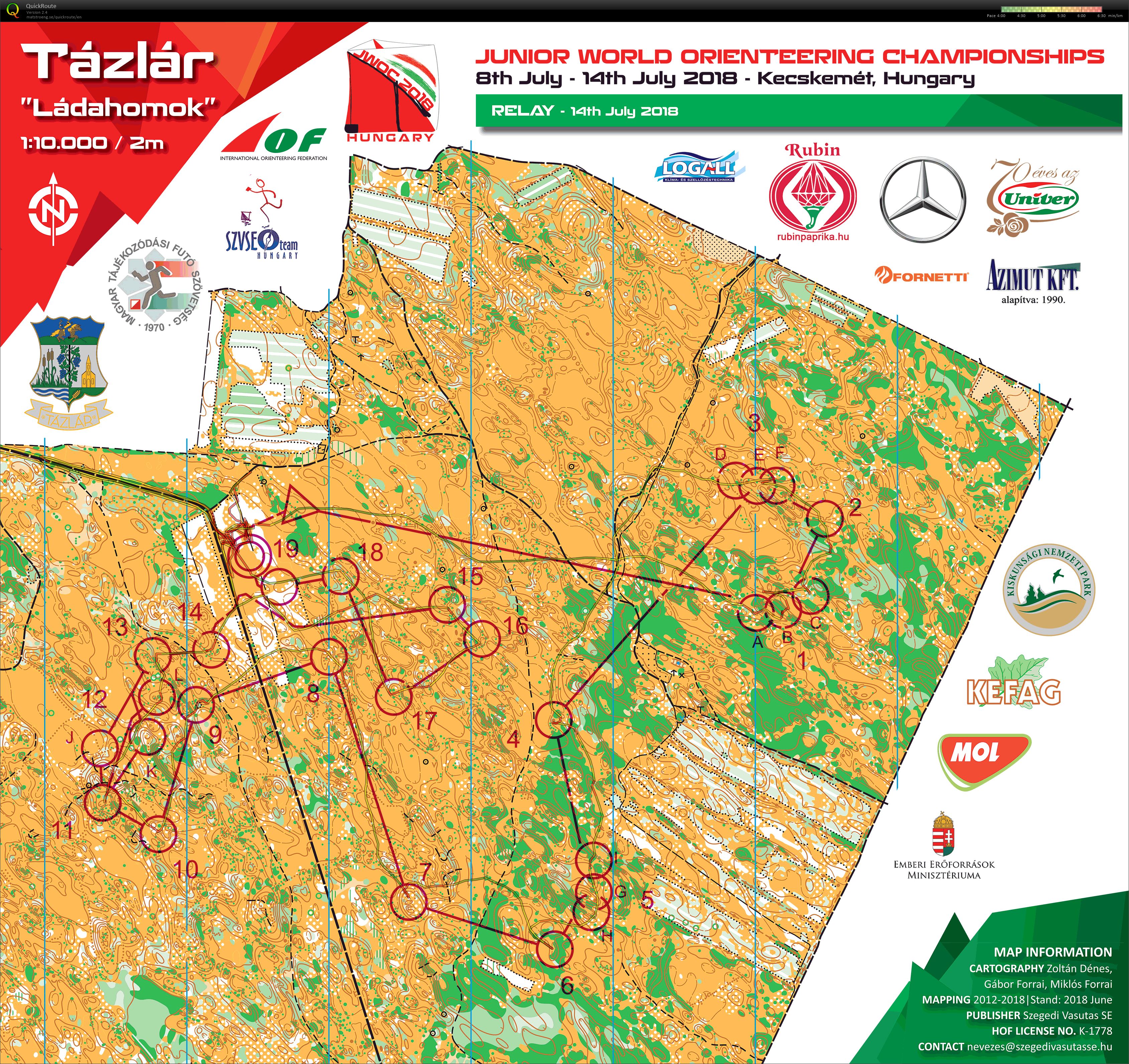 JWOC Coaches race (14.07.2018)