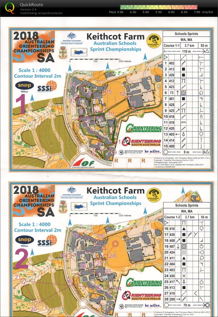 2018 Schools Sprint public race map 1 of 2 (2018-10-02)