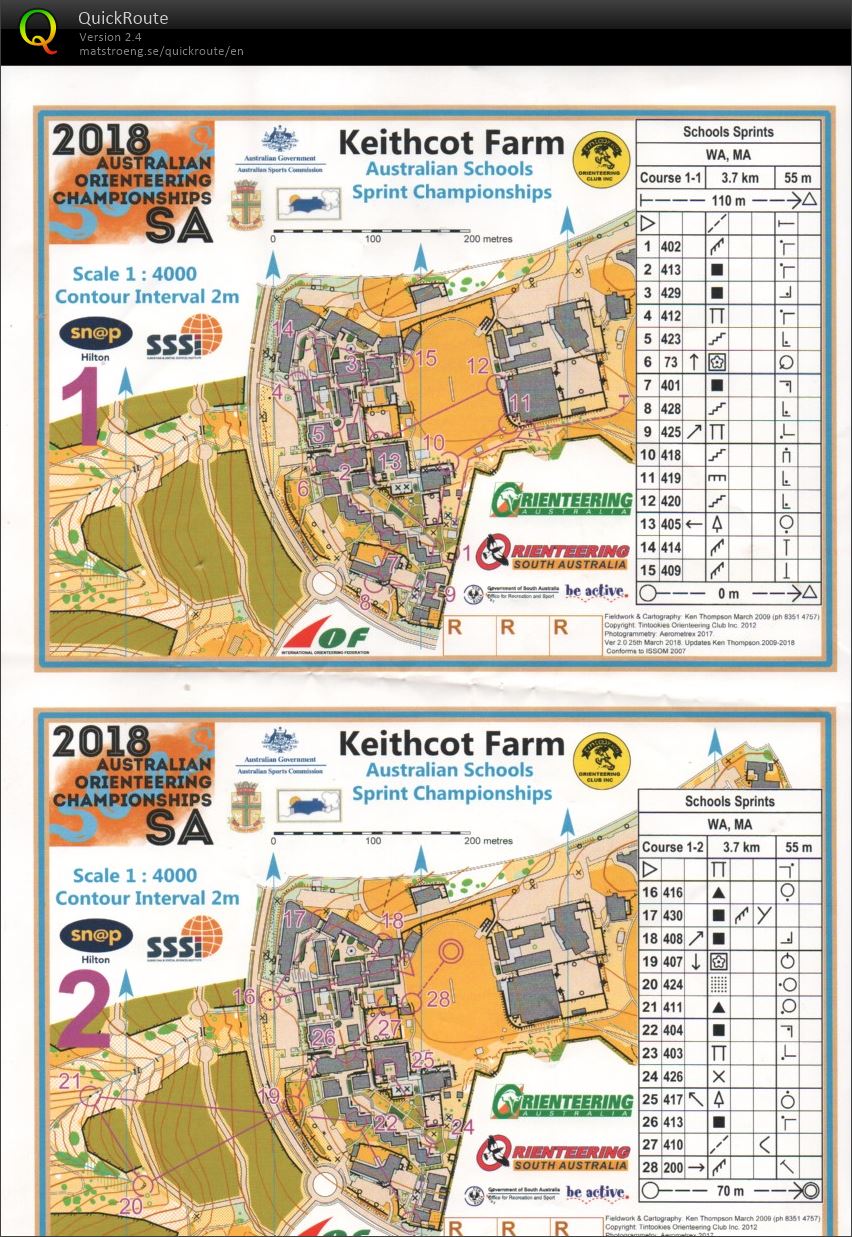 2018 Schools Sprint public race map 2 (02-10-2018)