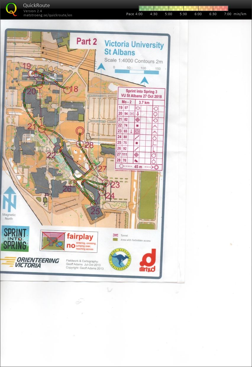 2018 Sprint into Spring race 3 map 2 (27.10.2018)