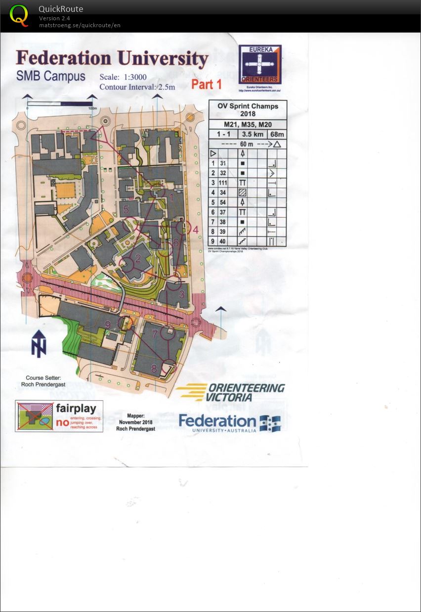 2018 Victorian Championships Sprint Distance (25/11/2018)