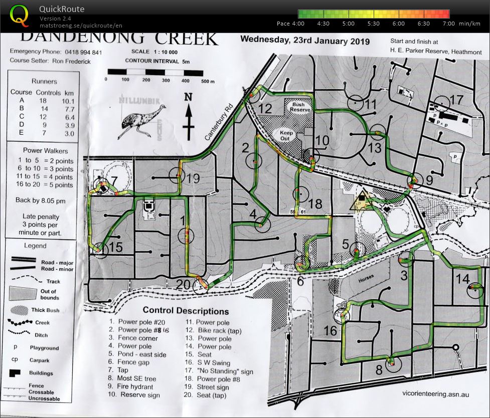 2018/19 Wednesday Summer Series Event 16 (23-01-2019)