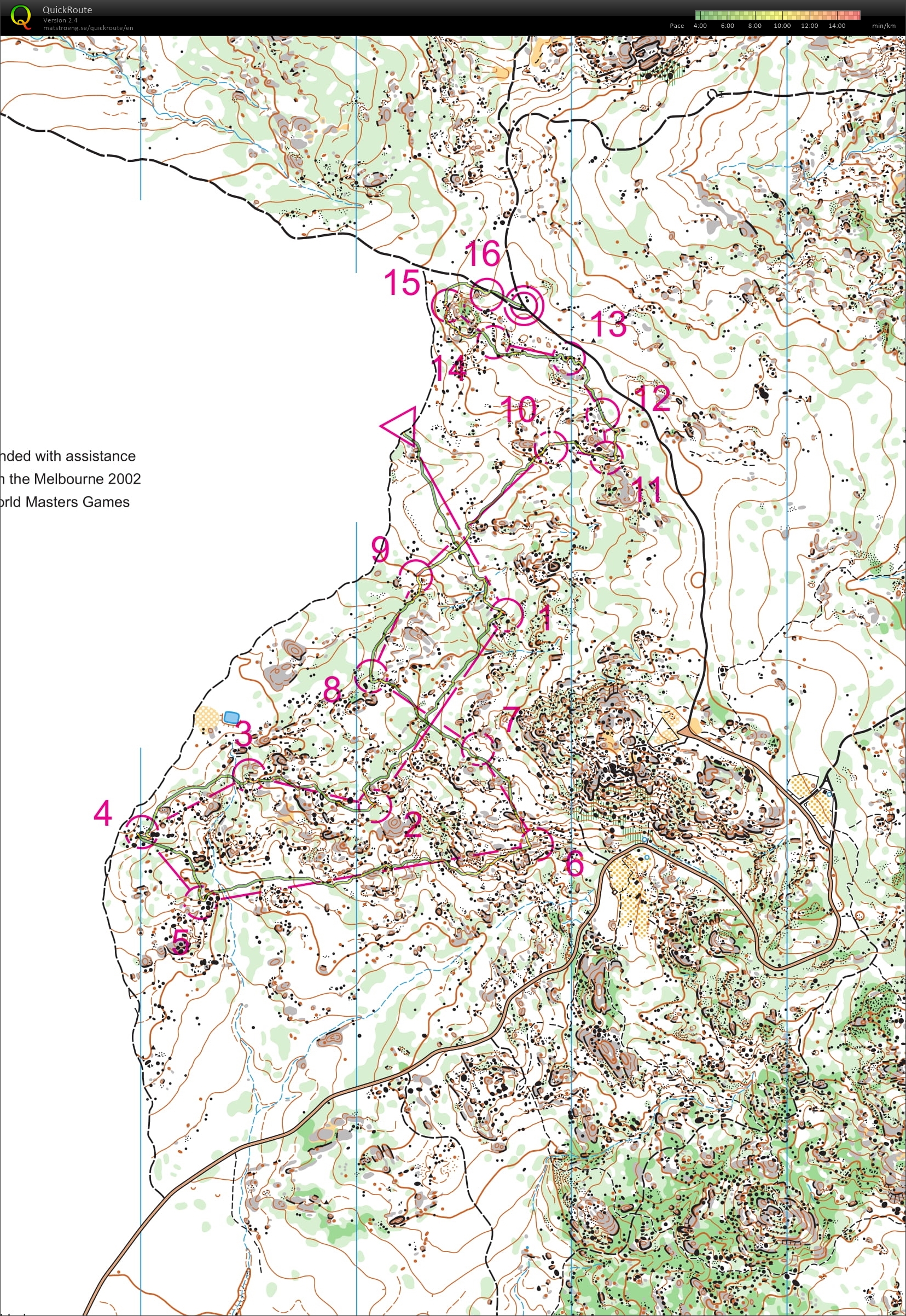 Easy middle distance (16.02.2019)