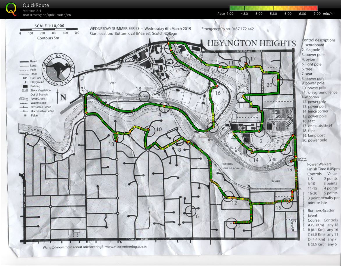 2018/19 Wednesday Summer Series Event 22 (2019-03-07)