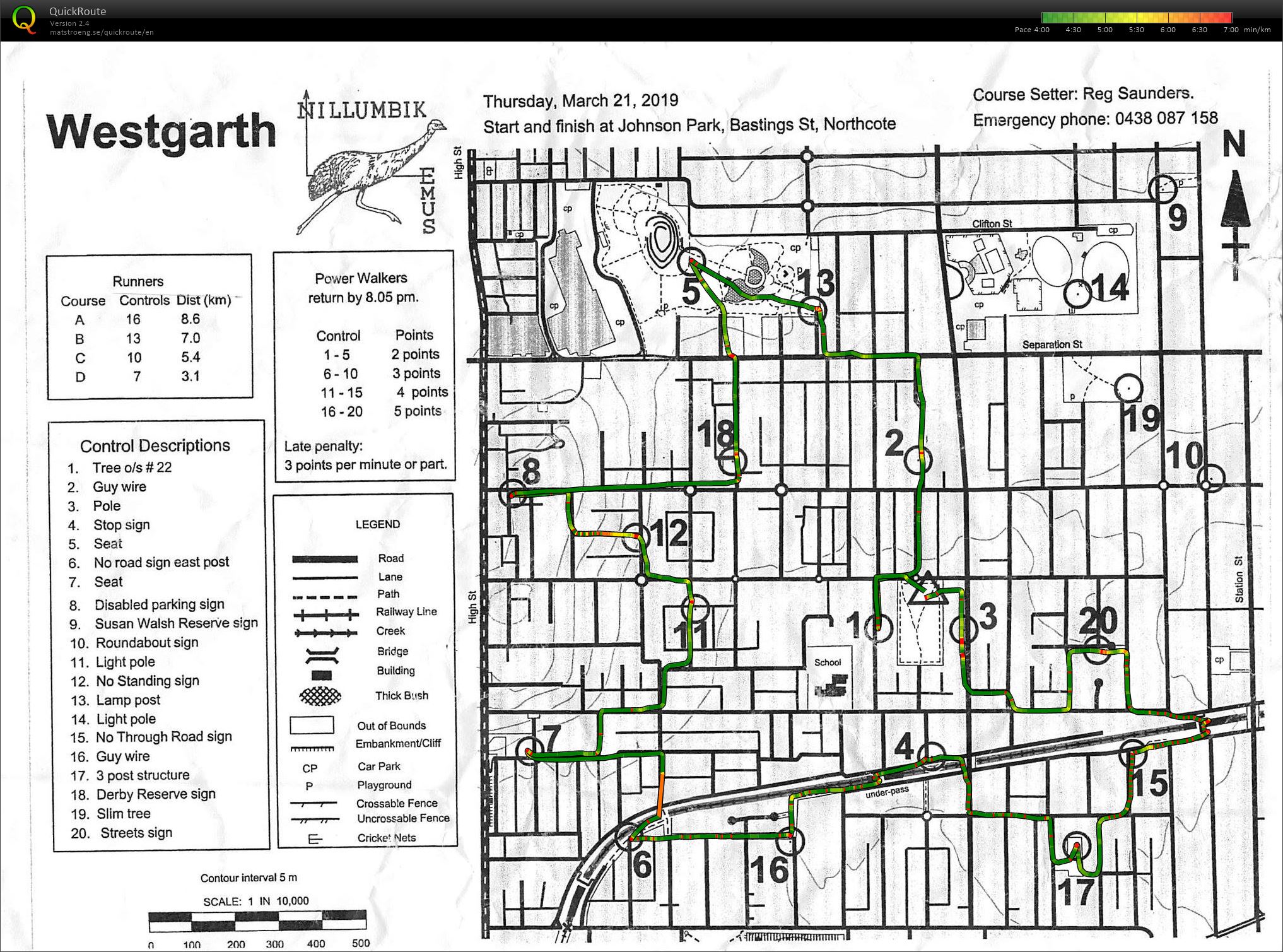 2018/19 Thursday Summer Series Event 24 (22-03-2019)
