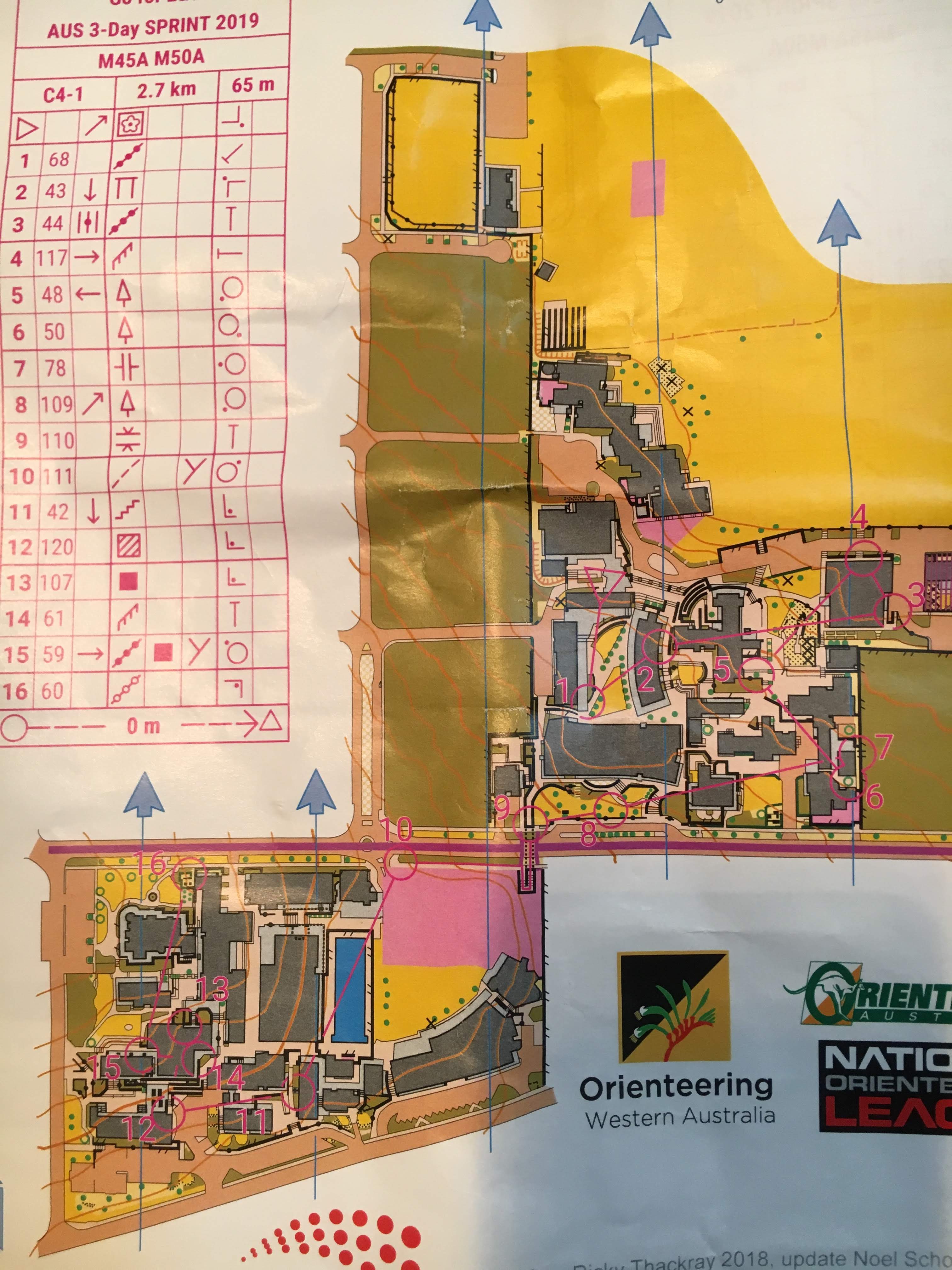 2019 Easter Day 1 Sprint map 1 (2019-04-20)