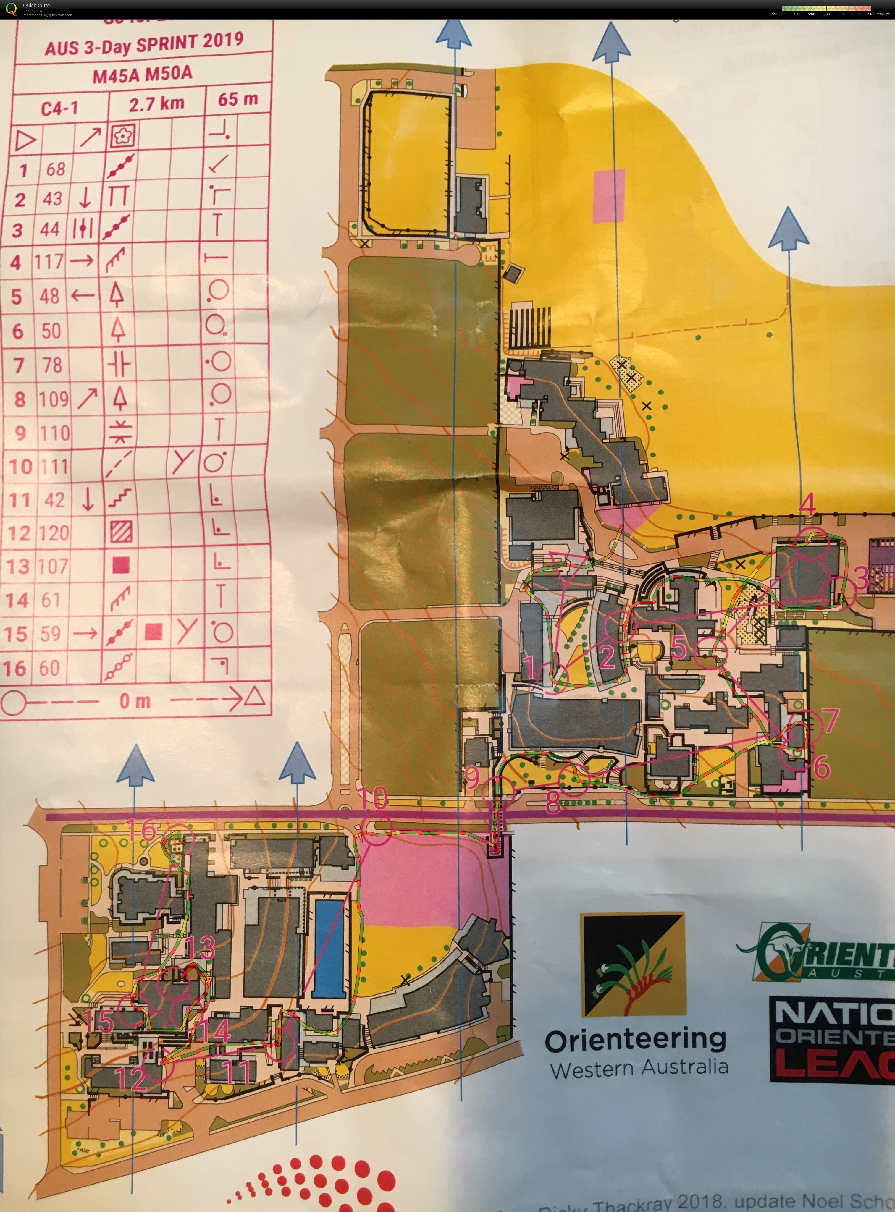 2019 Easter Day 1 Sprint map 1 (2019-04-20)