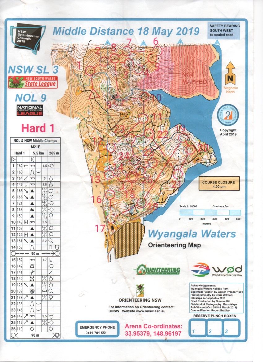 2019 NSW Middle Distance Championships and NOL (2019-05-20)