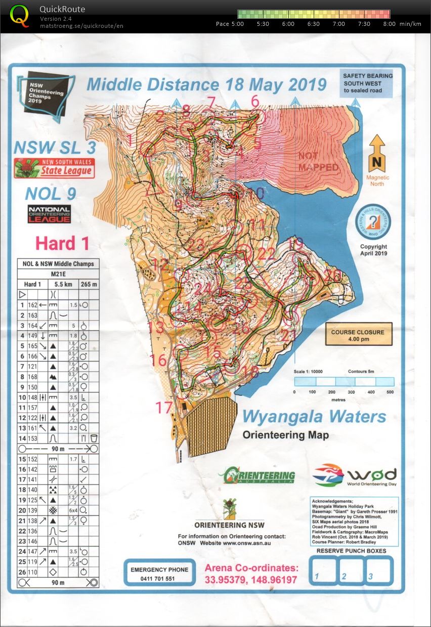 2019 NSW Middle Distance Championships and NOL (2019-05-20)
