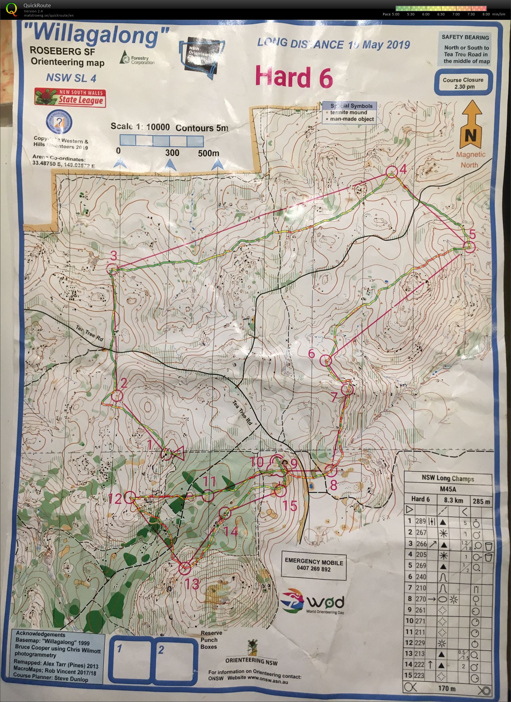 2019 NSW Long Distance Championships (20.05.2019)