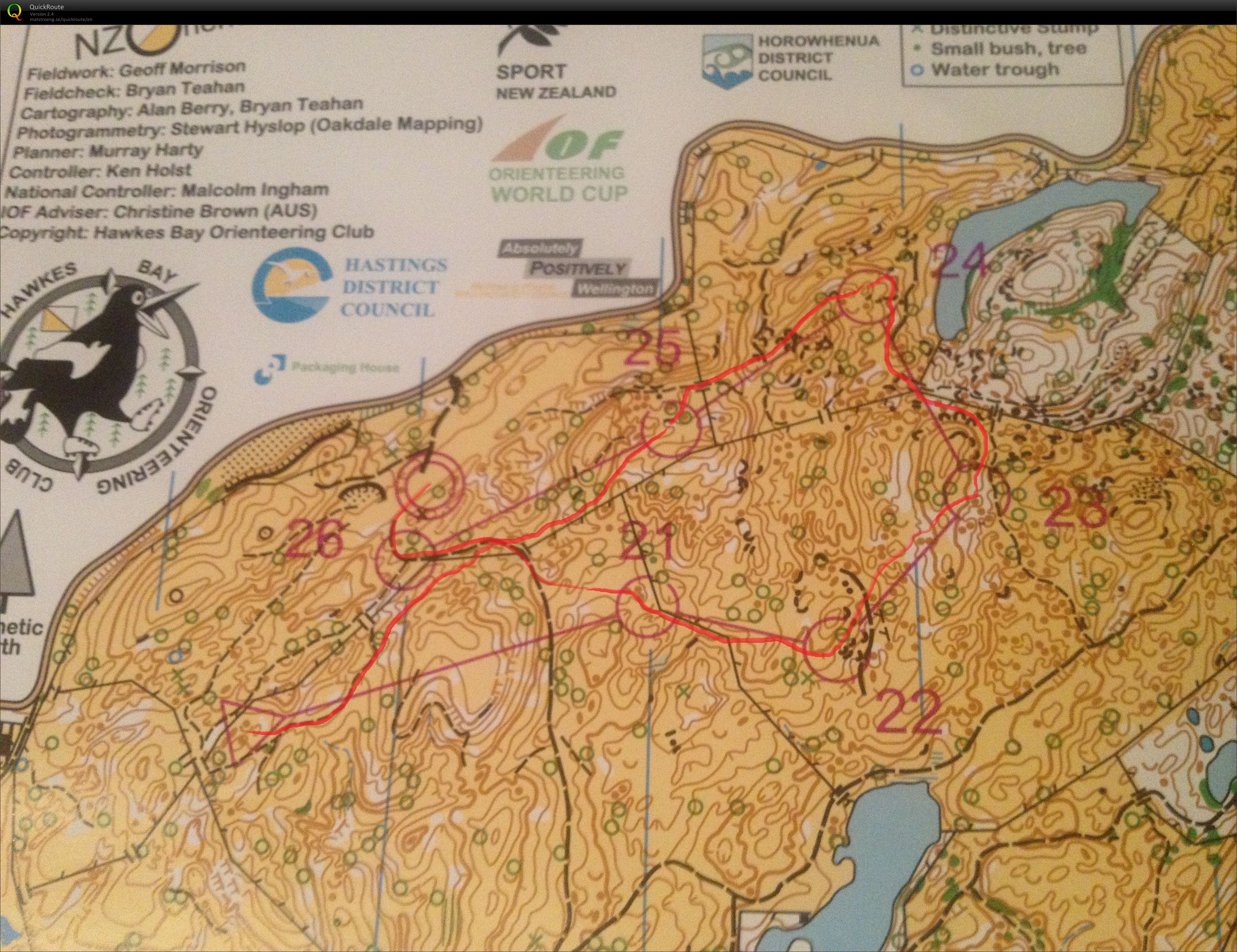 2013 World Cup 3 Chasing Start Map 2 (2013-01-13)