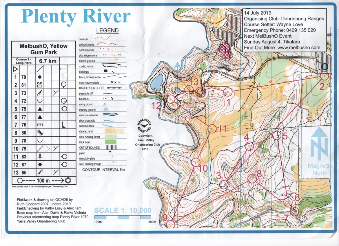 MelBushO Plenty Gorge (14.07.2019)