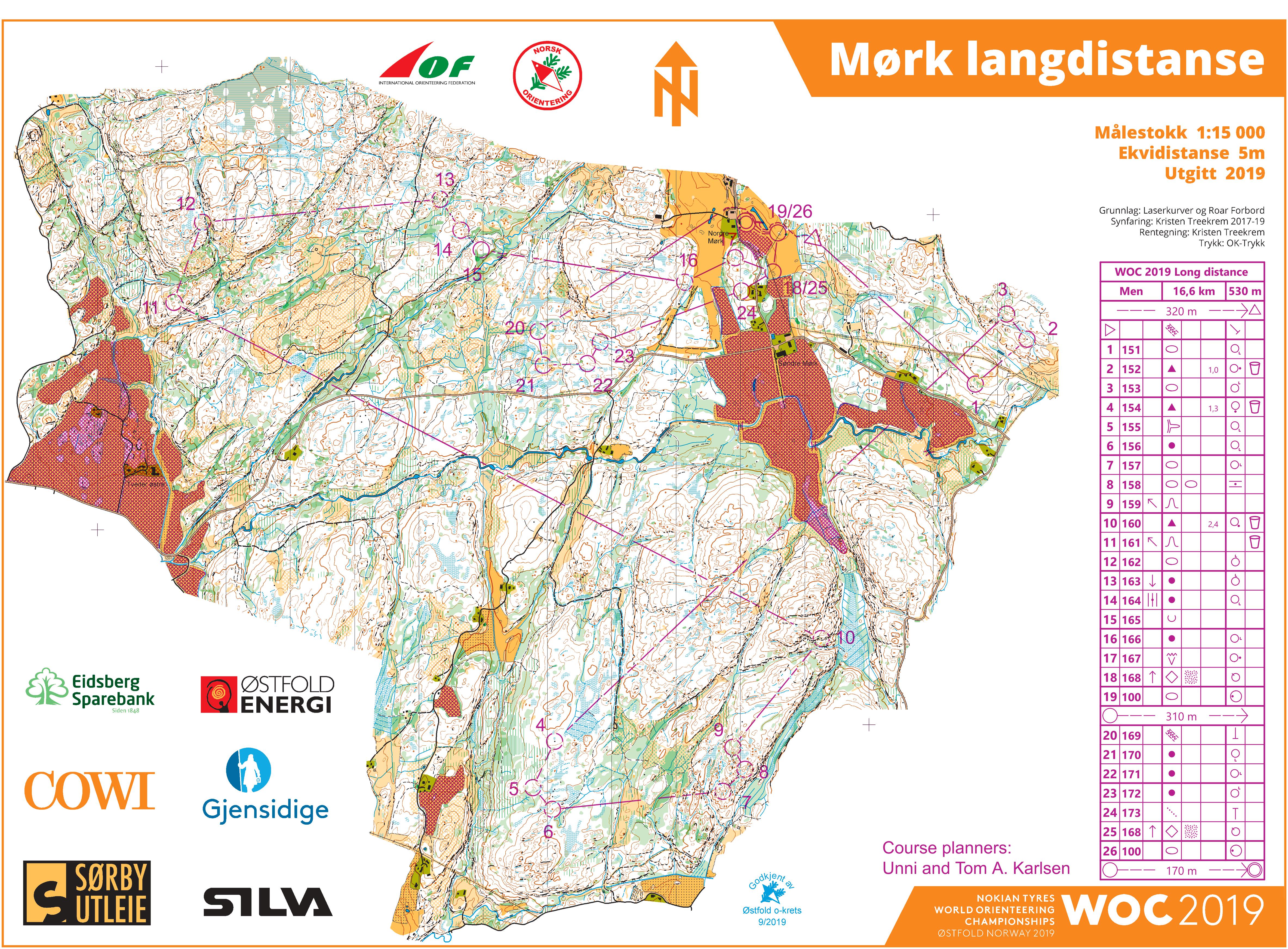 WOC 2019 Long Distance (14/08/2019)