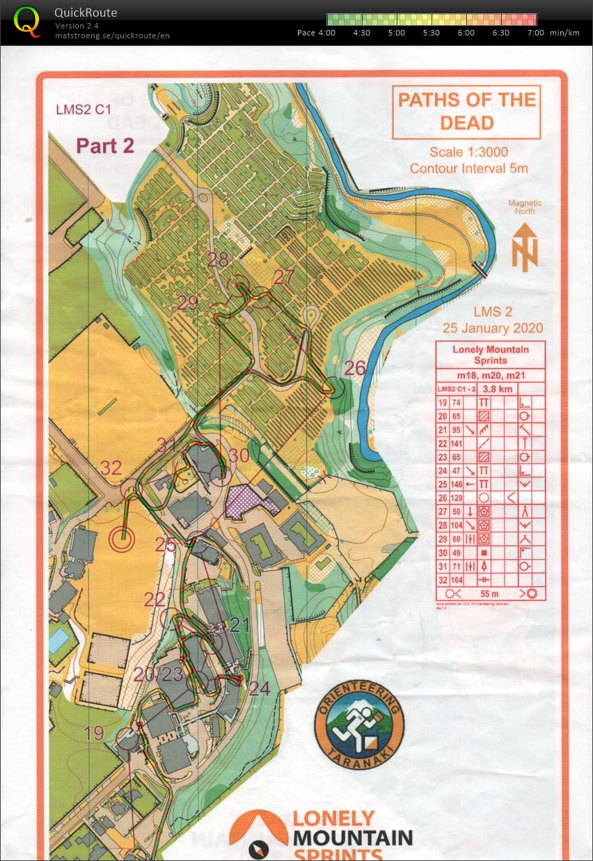 2020 Lonely Mountain Sprint 2 map 2 of 2 (2020-01-25)