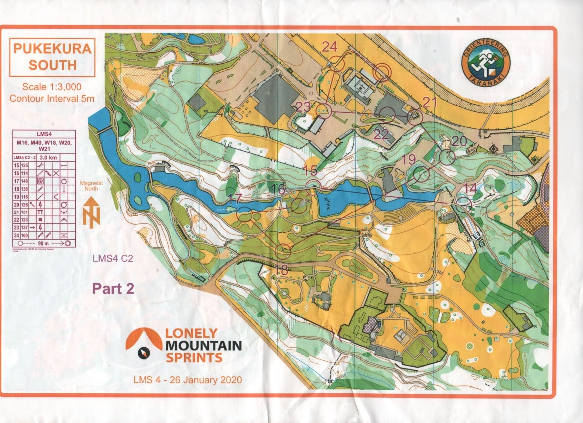 2020 Lonely Mountain Sprint 4 map 2 of 2 (26.01.2020)