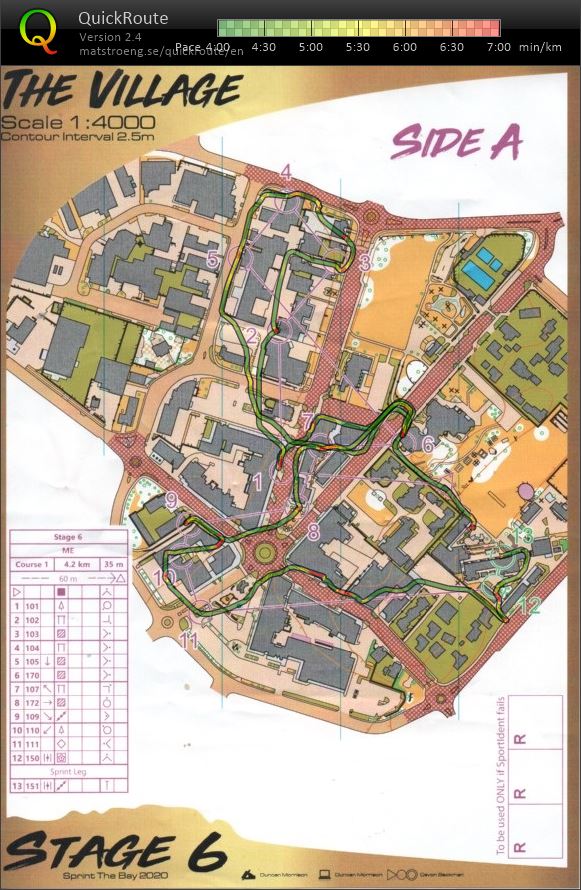2020 Sprint the Bay Stage 6 map 1 (02.02.2020)