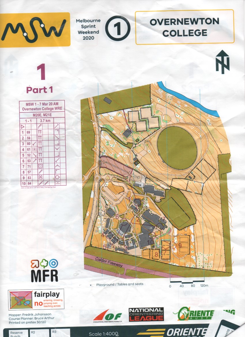 Melbourne Sprint Weekend Stage 1 Map 1 (23/02/2020)
