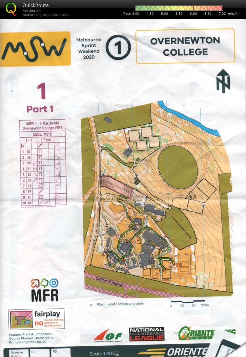 Melbourne Sprint Weekend Stage 1 Map 1 (23/02/2020)
