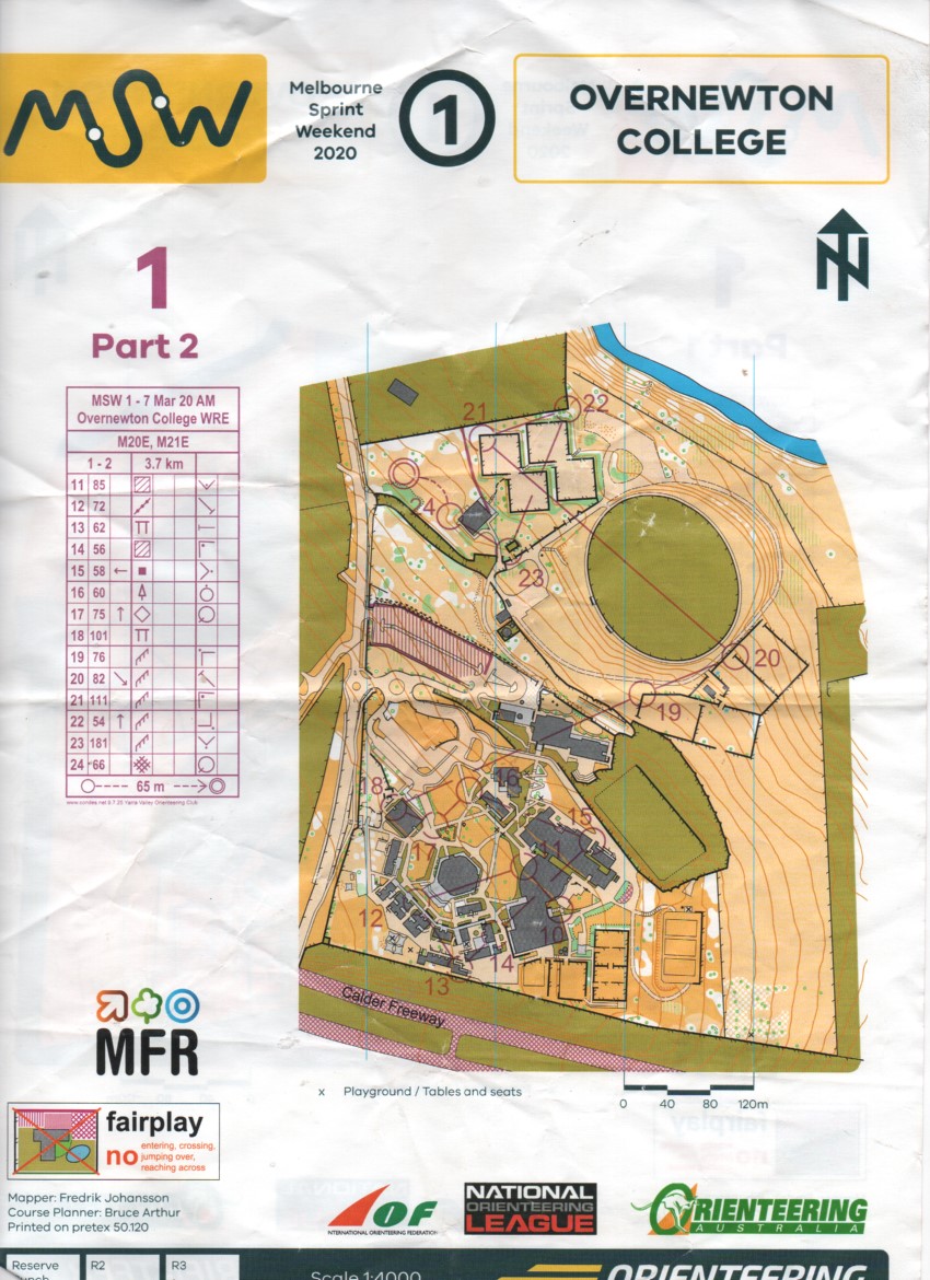 Melbourne Sprint Weekend Stage 1 Map 2 (2020-02-23)
