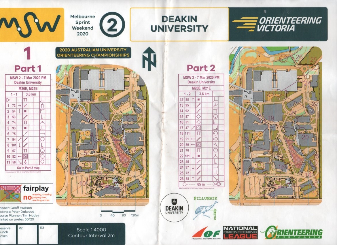 2020 Melbourne Sprint Weekend Stage 2 Map 1 (07/03/2020)
