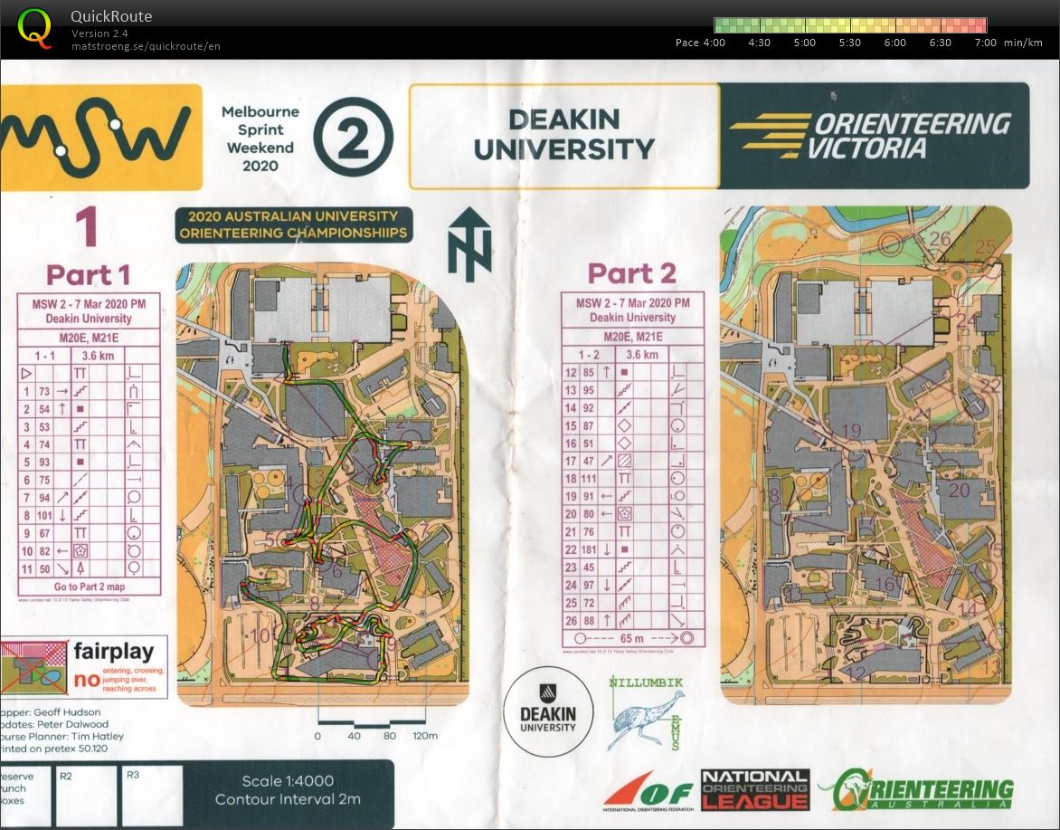 2020 Melbourne Sprint Weekend Stage 2 Map 2 (07.03.2020)