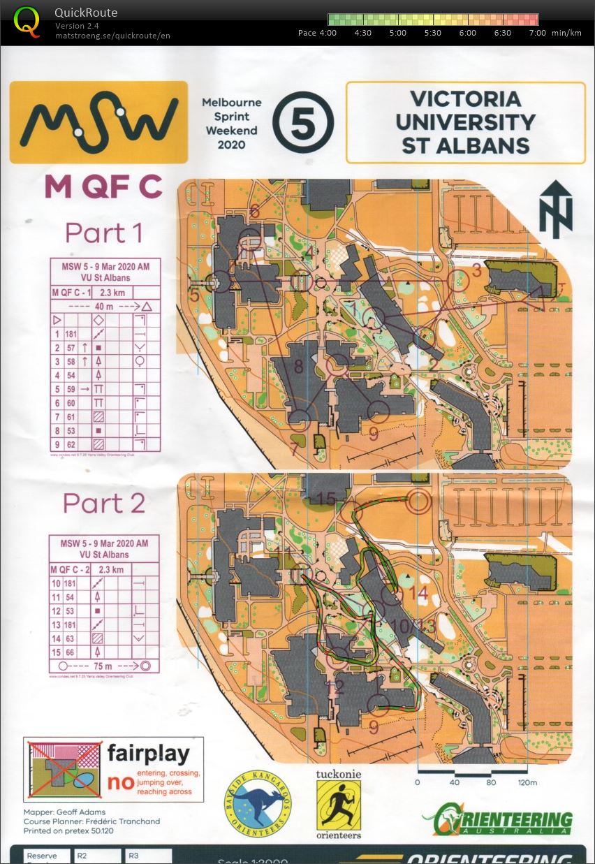 2020 Melbourne Sprint Weekend Knockout Sprint Quarter Final Map 2 (2020-03-09)