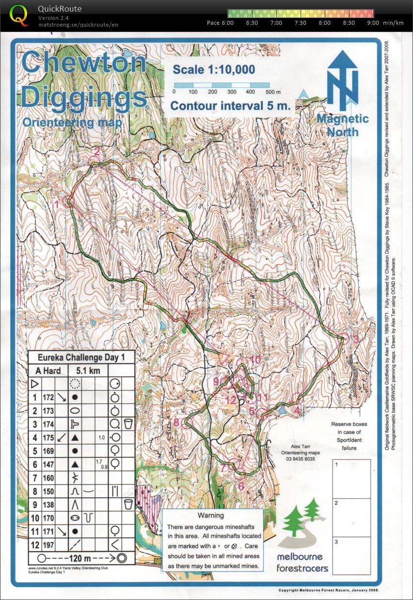 2010 Eureka Challenge re-run map 3 (16-05-2020)